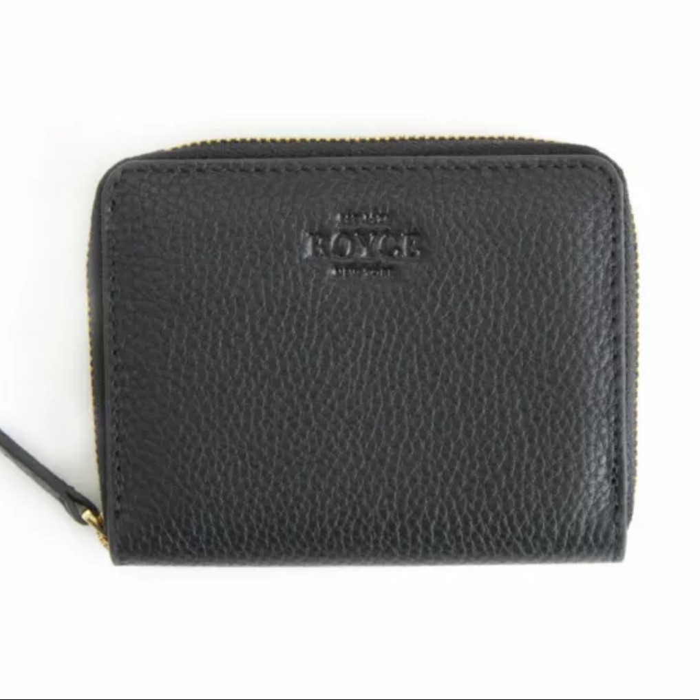 Royce Zippered Cardholder Wallet